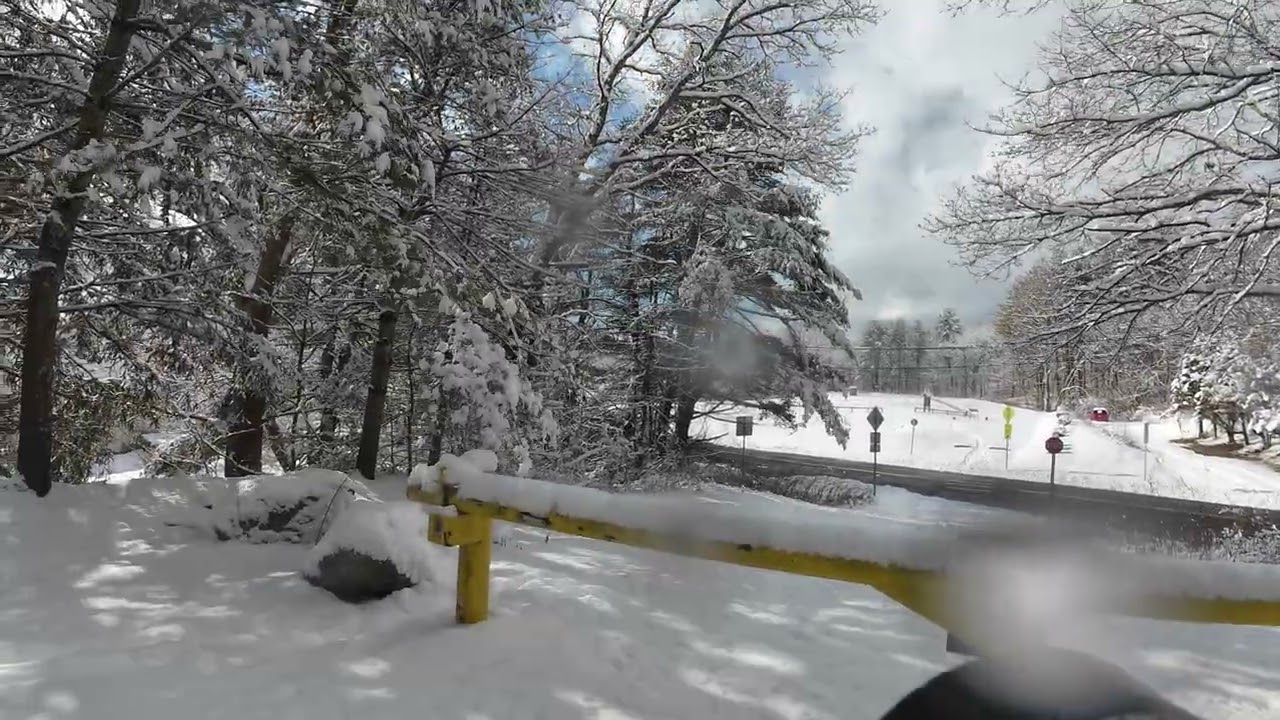 SNETT Winter ride after new snow