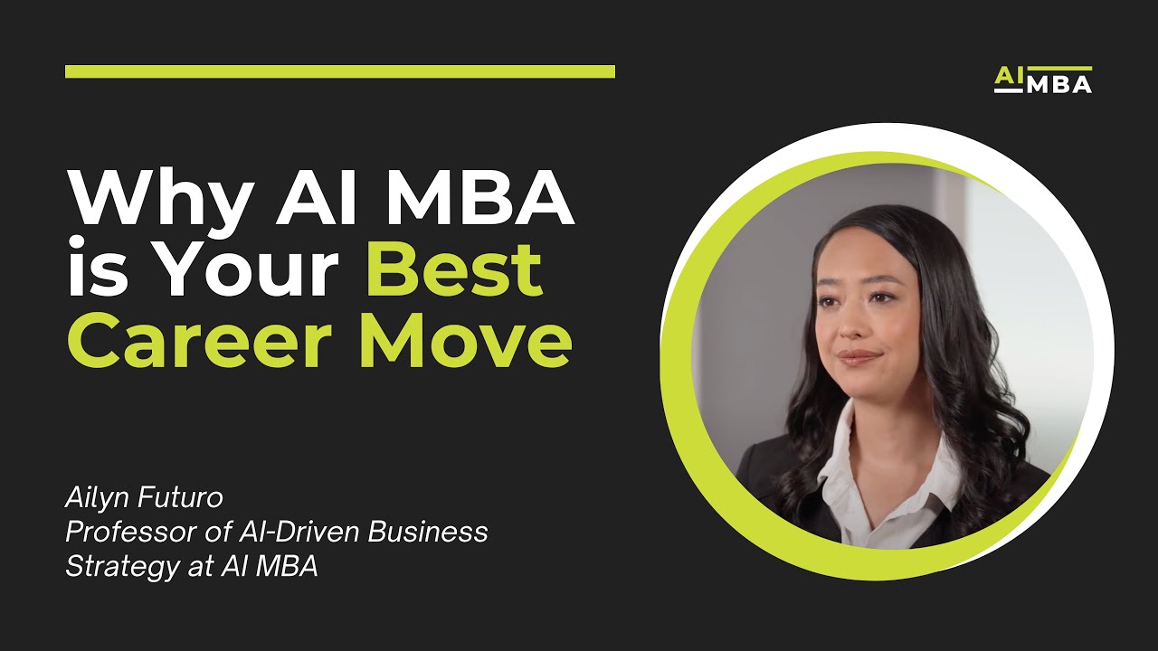 Why AI MBA is the smartest career move for future business leaders