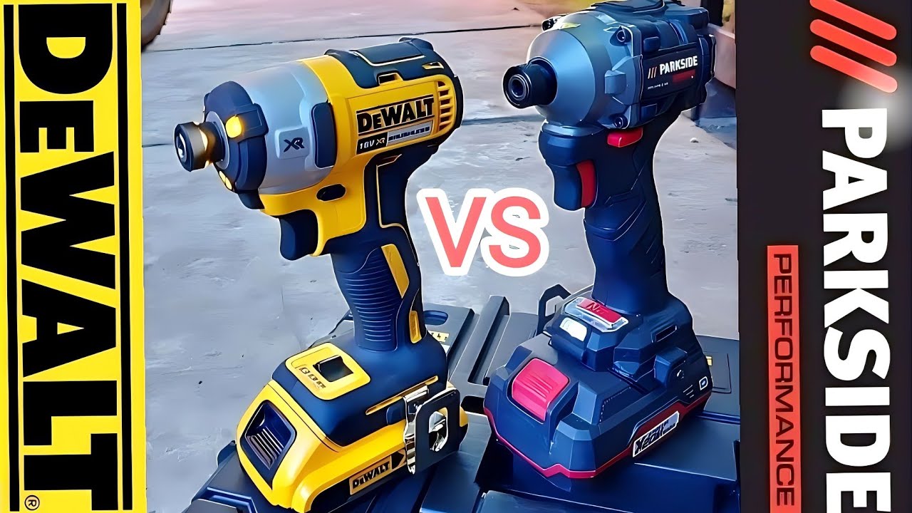 PARKSIDE PERFORMANCE VS DeWALT#dewalt #parksideperformance #tools #diy