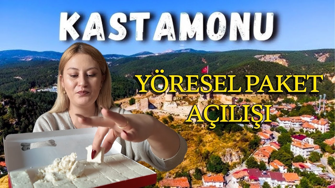 KASTAMONU YÖRESEL PAKET AÇILIŞI