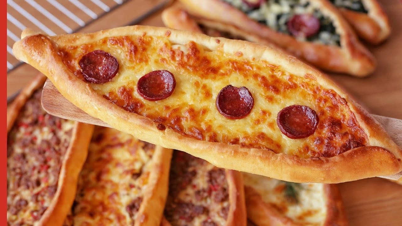 ЭПИЧЕСКИЙ РЕЦЕПТ ТУРЕЦКОЙ ПИДЕ (С РАЗНЫМИ НАЧИНКАМИ) | Не просто турецкая пицца 😉
