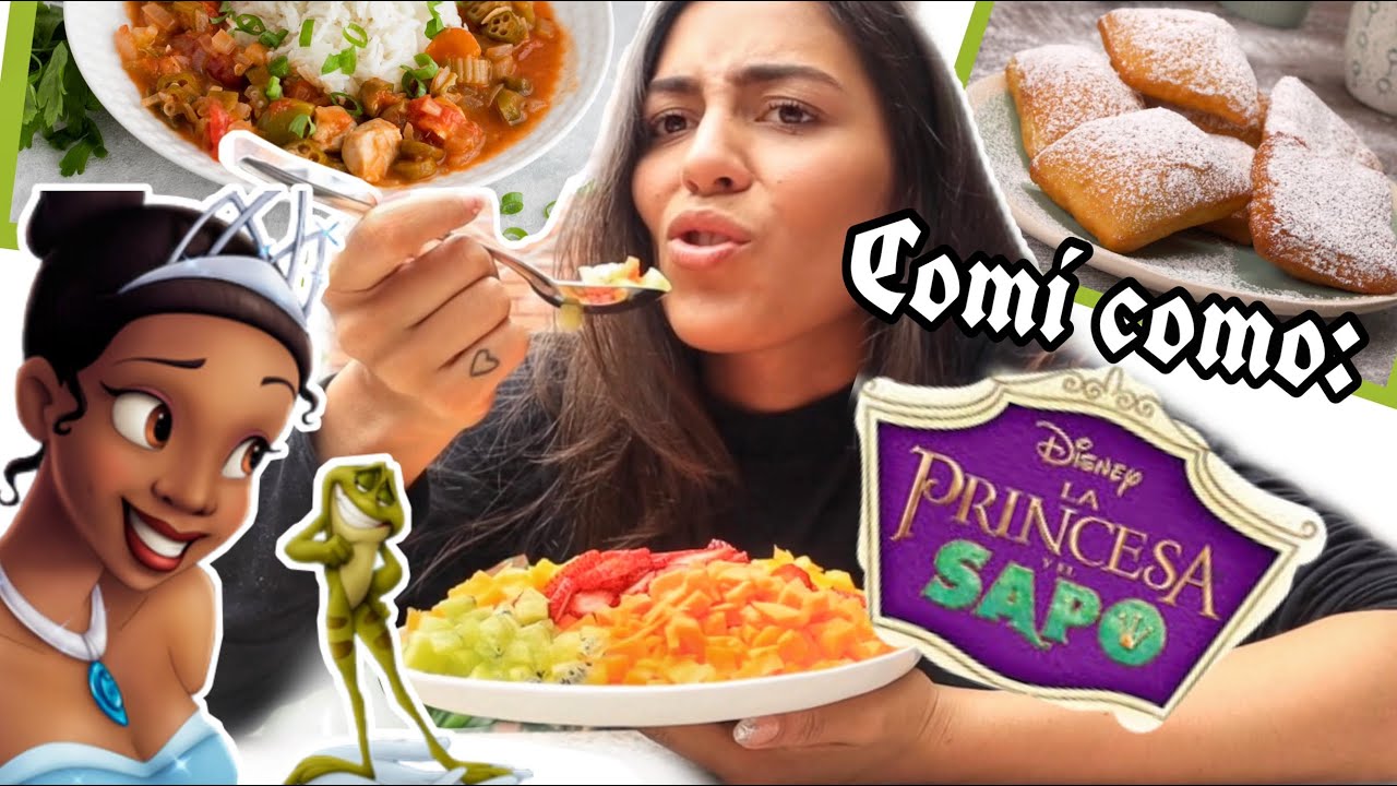 UN DÍA COMIENDO COMO LA PRINCESA Y EL SAPO
