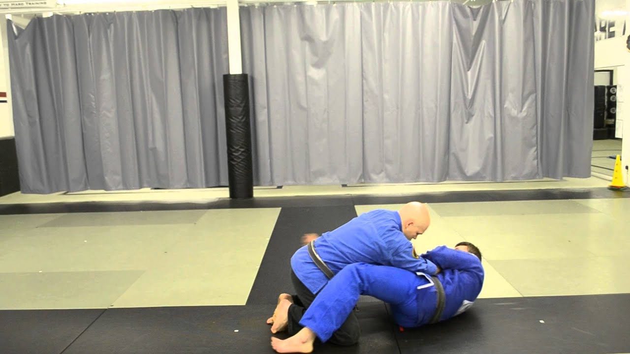Miller Place NY Self Defense- Between the leg mount