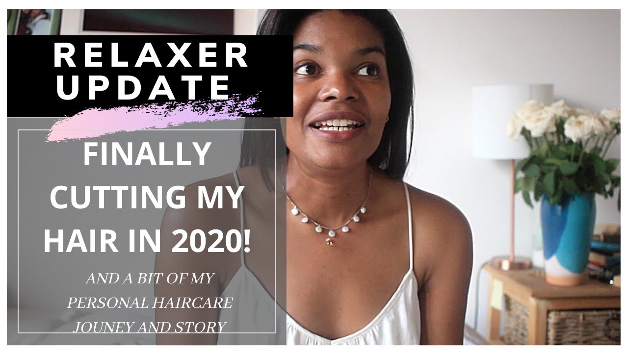 Finally cutting my hair in 2020! | Relaxer  Update | SOUTH AFRICAN YOUTUBER