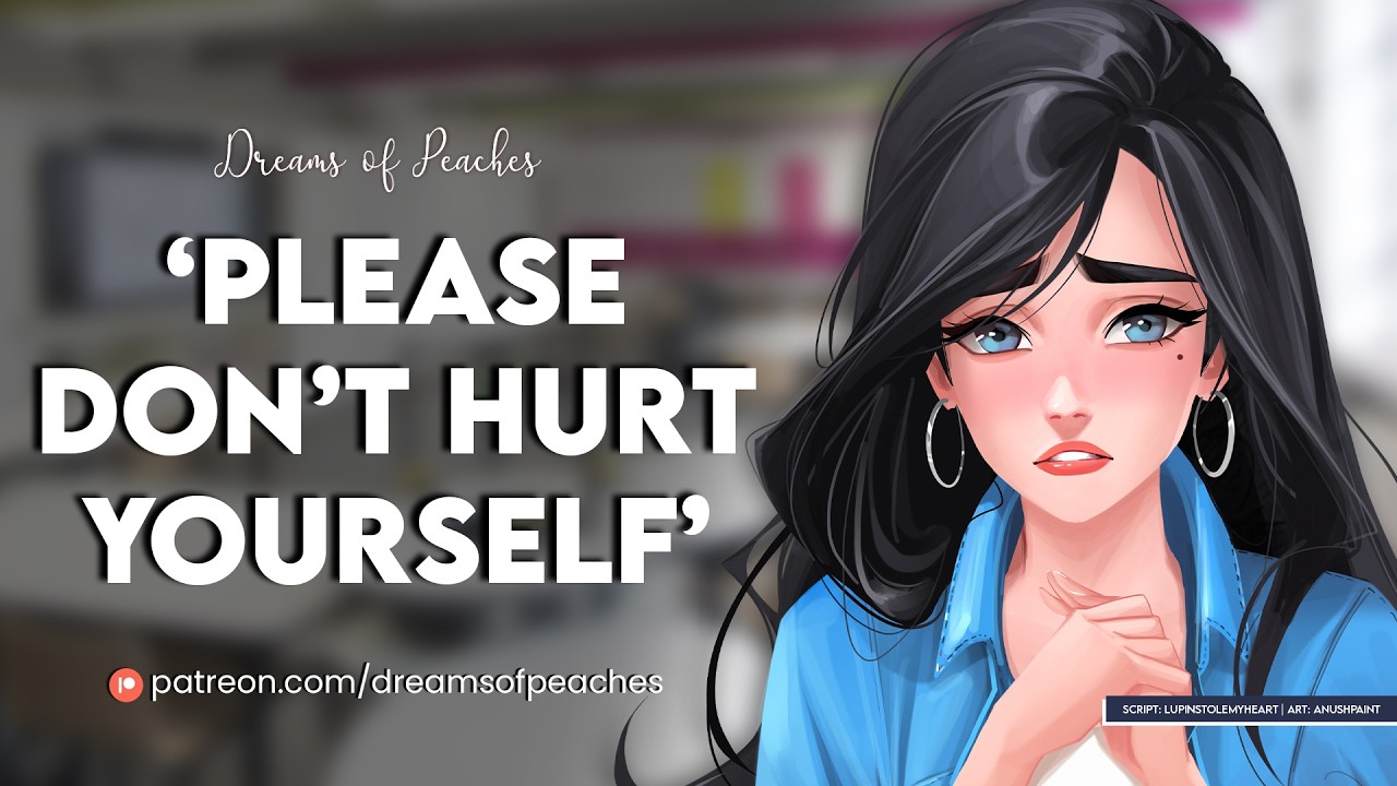 Please Don't Hurt Yourself ♡ [TW: SH] [Popular girl x shy listener] [Cleaning you up] [Support]