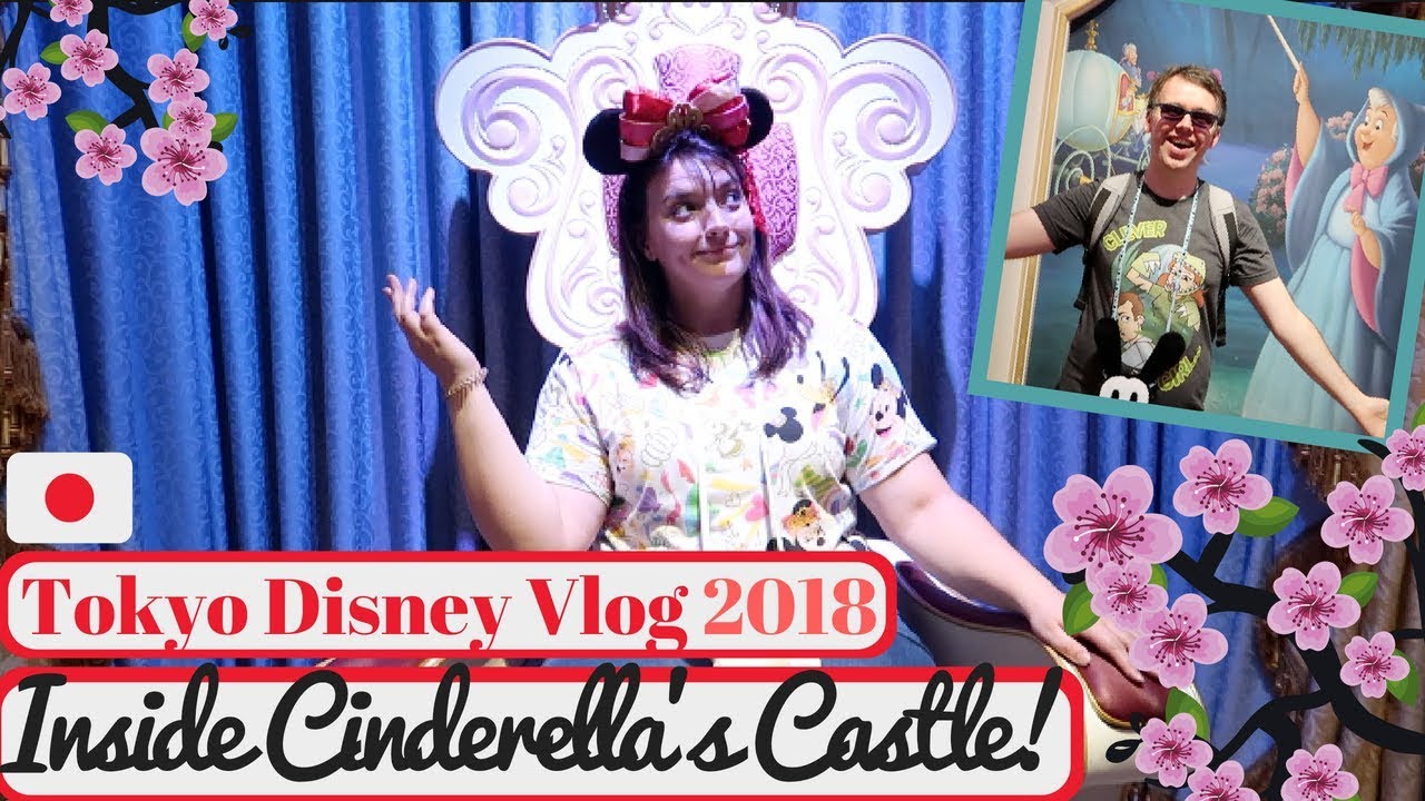 Tokyo Disneyland Vlog May 2018 | Whats Inside Cinderellas Castle on this busy day| KrispySmore #11