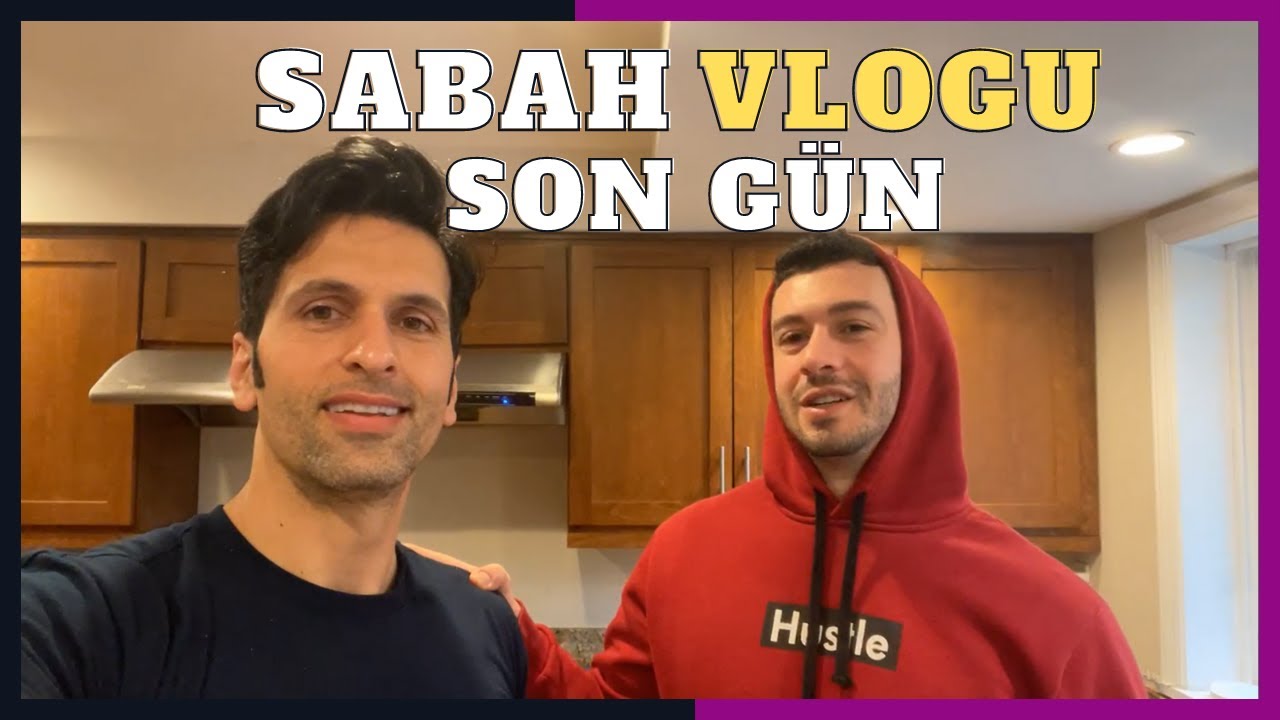 AMERİKALI AYNASIZ - EGE FITNESS ILE SON GÜN | SABAH VLOGU