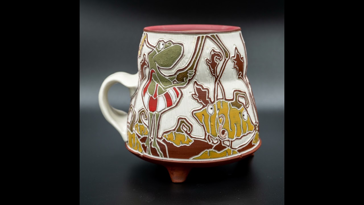 Sarah Anderson - How To Make a Sgraffito Teapot