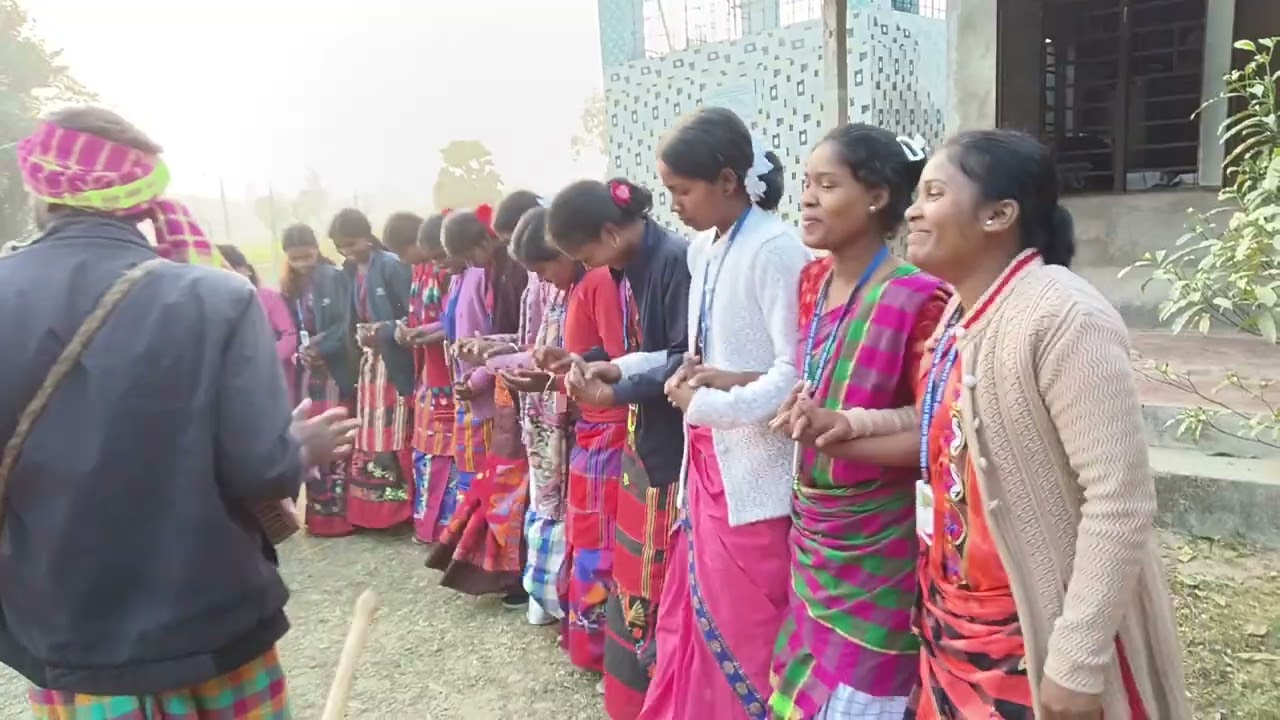 Dhong do okare thahe kana //santali video School program 2026/12/1 
