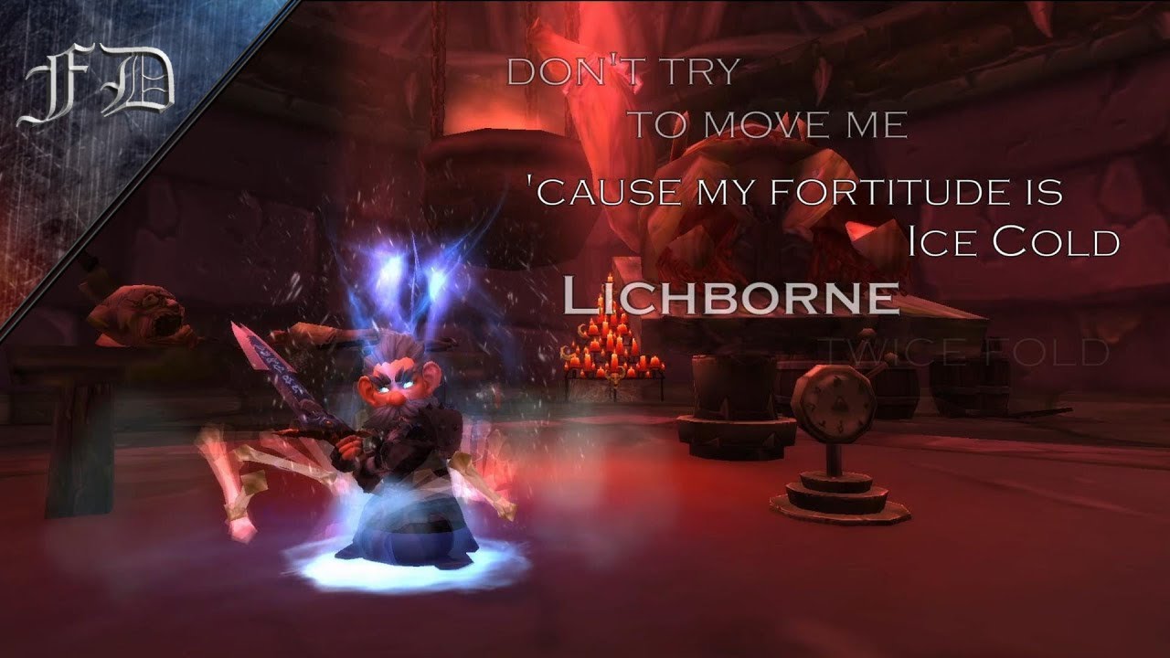 (WoW Original Music Video) Blood Death Knight Tank Rap