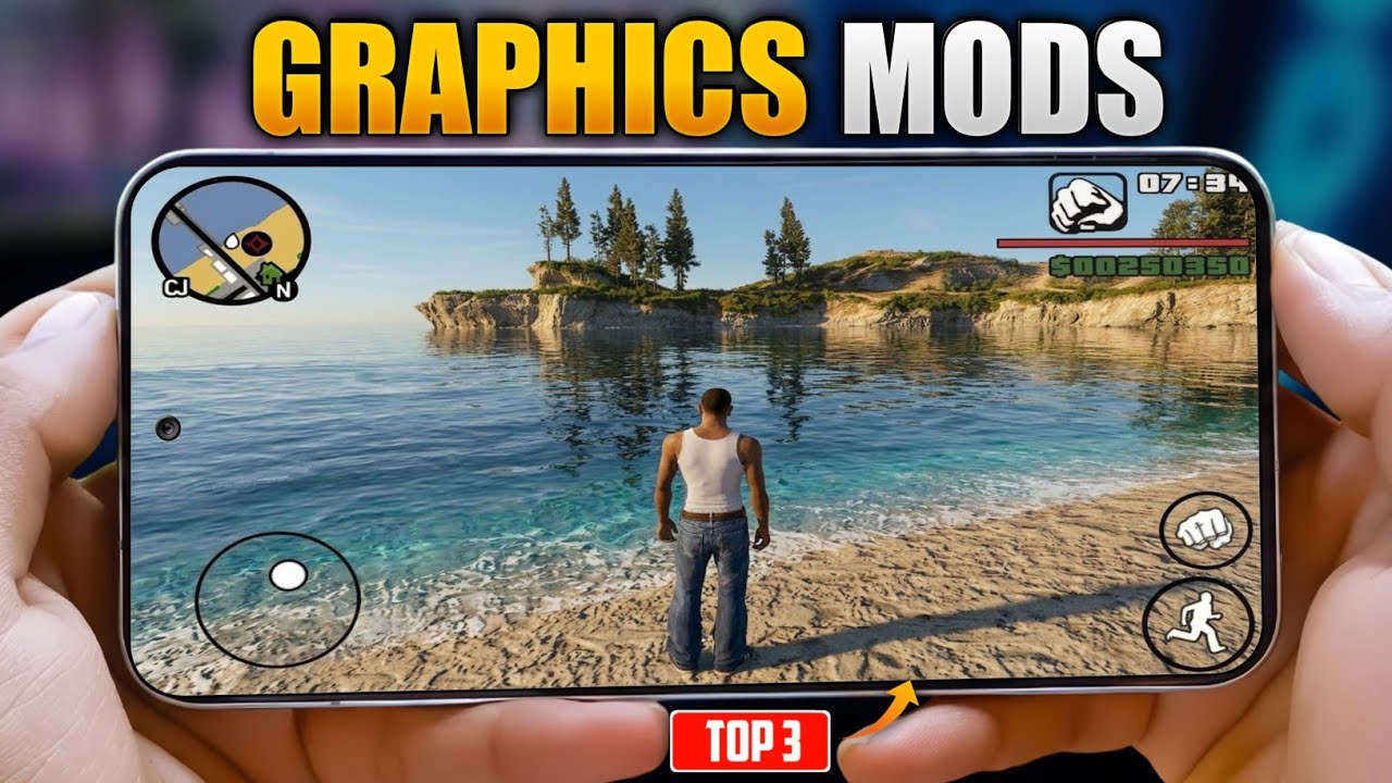 GTA San Andreas Ultra Realistic Graphics Mod 🤯 (Mobile / Android) &ndash; Next Gen Visuals!