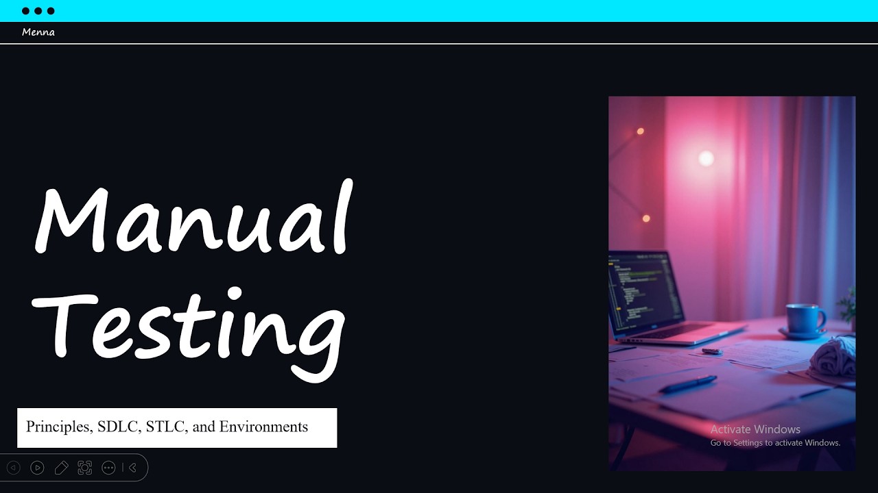 كورس مانيوال تيستينج للمبتدئين: الأساسيات اللي لازم تعرفها قبل أي إنترفيو!