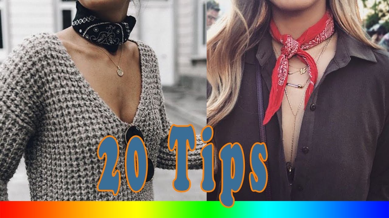 20 Style Tips On How To Wear A Bandana With Your Outfit This Fall