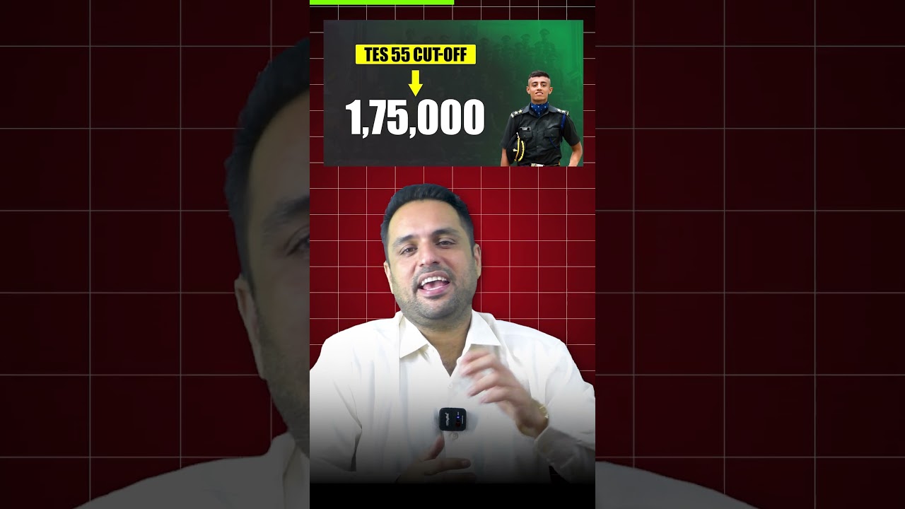 Army 10+2 TES 55 Expected Cut-Off Marks | 5 Years TES Cut Off Marks | TES CRL Rank for Shortlisting