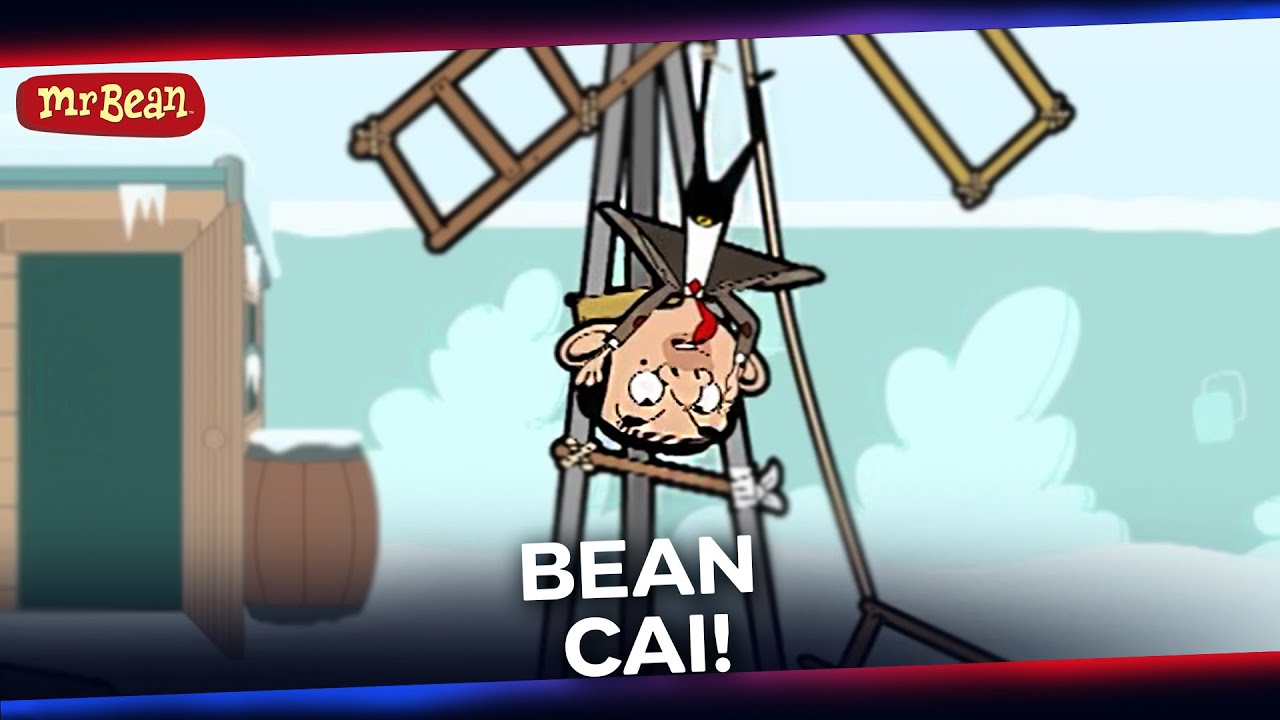 BEAN E O CAOS DO BONECO DE  NEVE | Mr Bean em Português