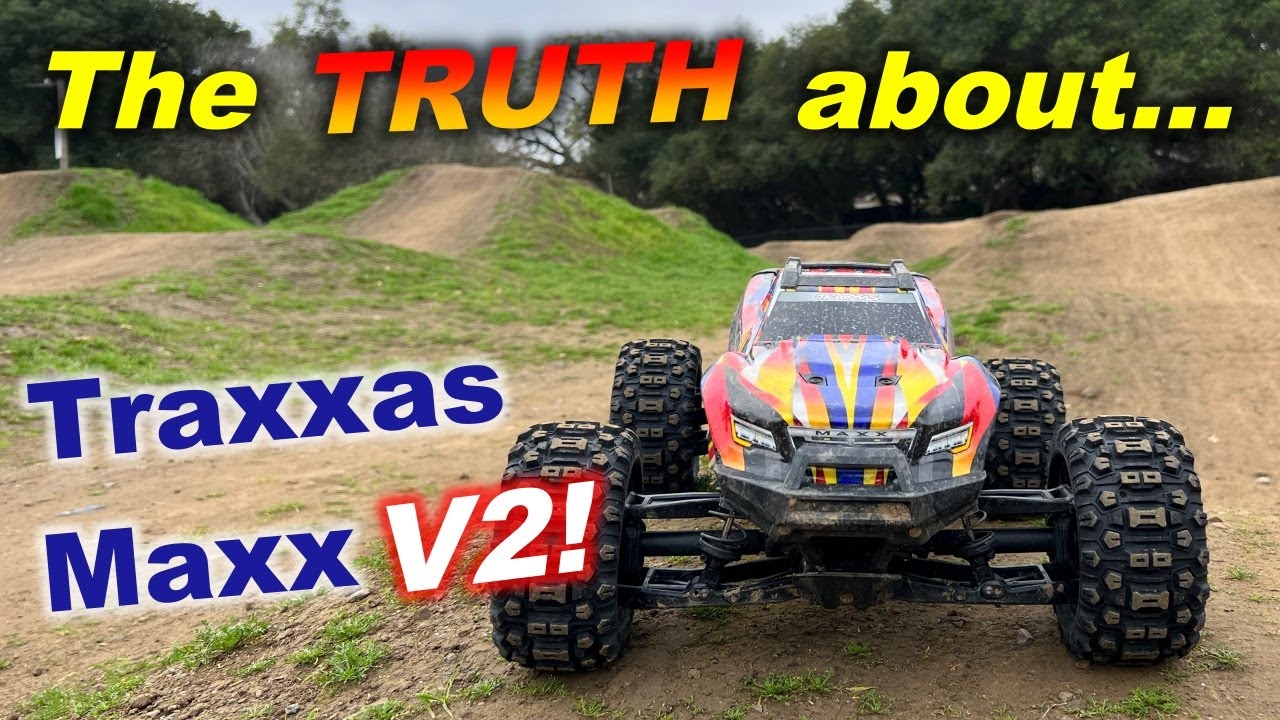 Полный обзор Traxxas Maxx V2 2.0! Лучший радиоуправляемый монстр-трак 4S 1/10 1/8?