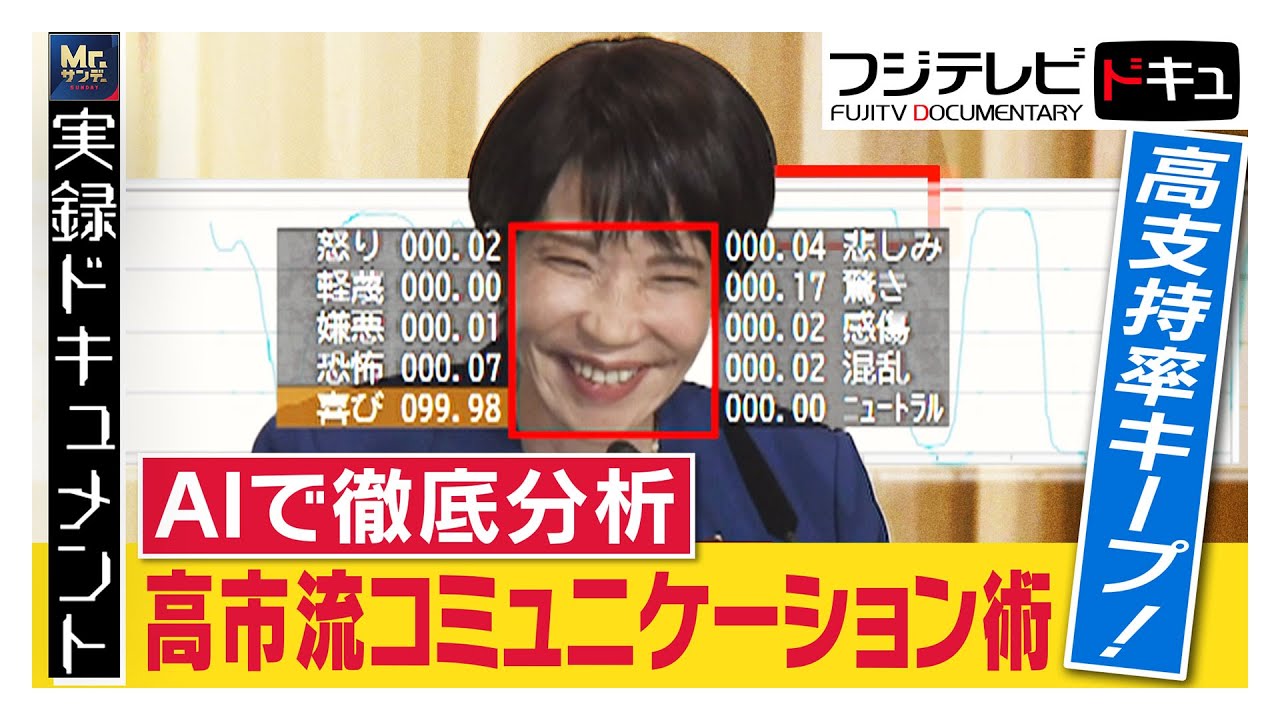 高市首相の「表情」「演説」を徹底分析　見えてきた高市流コミュニケーション術【Mr.サンデー】【実録ドキュメント】