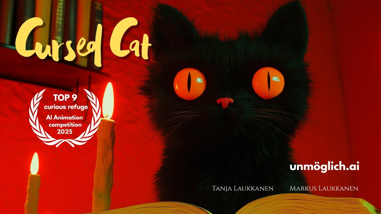 Cursed Cat | TOP9 in Curious Refuge AI-Animation Competition