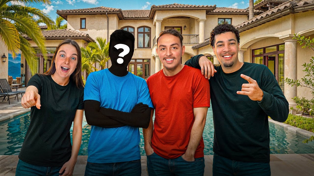 Un Youtubeur Mystère Nous Rejoint Dans Une Immense VILLA !