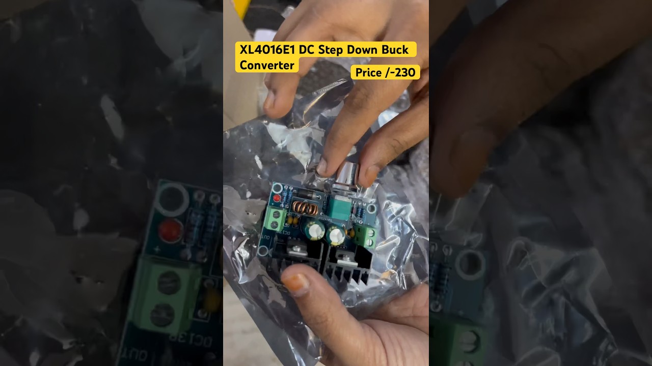 XH-M401 DC-DC Step Down Buck Converter 8-36V to 1.25-35V Power Supply Module XL4016E1 #trending