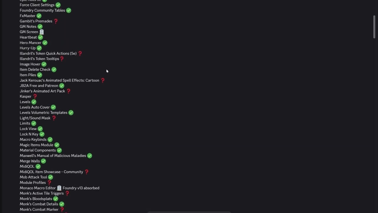 Foundry VTT - V13 Mods Update! Midi QoL just dropped!