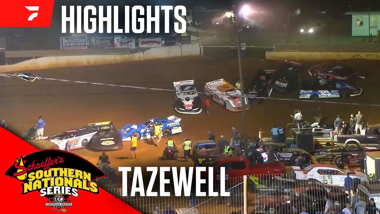 Southern Nationals Super Late Models at Tazewell Speedway 7/27/24 | Highlights