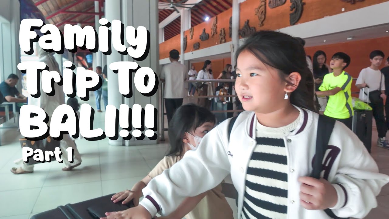 Bali Family Adventure Begins! 🌴 Sweet Treats & Surprises 🍭 | Part 1