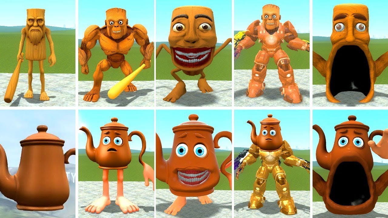 NEW ALL TUNG TUNG SAHUR VS ALL TATATA SAHUR ITALIAN BRAINROT ANIMALS MEMES In Garry's Mod!