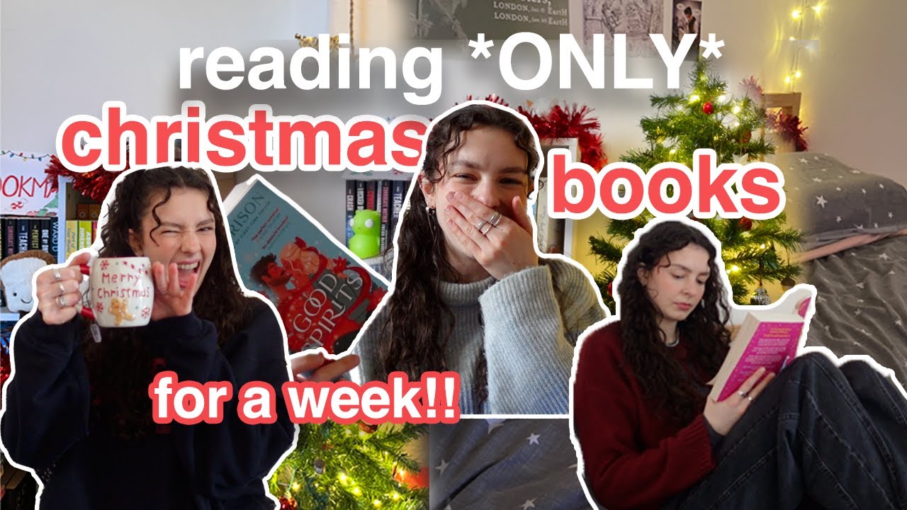 Читаю *ТОЛЬКО* рождественские книги целую неделю!! | КНИЖНЫЙ ДЕНЬ 7