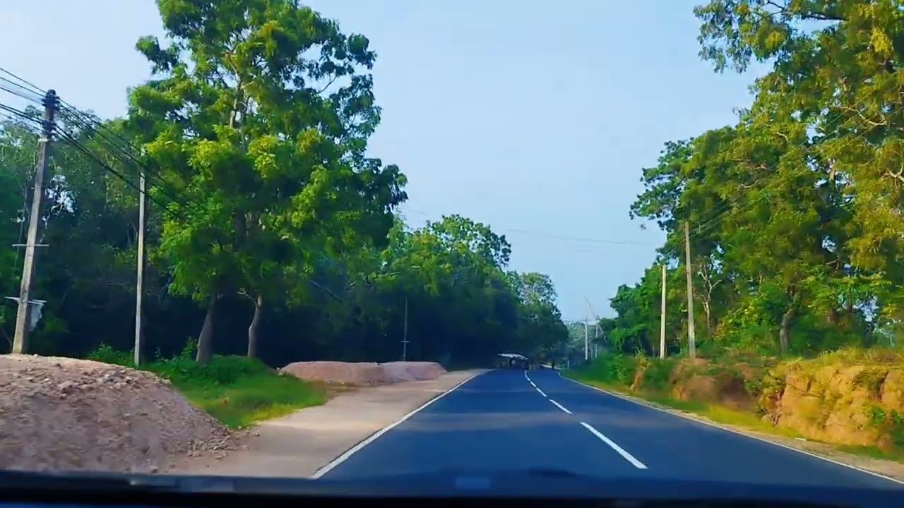 Relaxing Evening Drive Through Village Roads of Sri Lanka 🇱🇰 | Natural POV