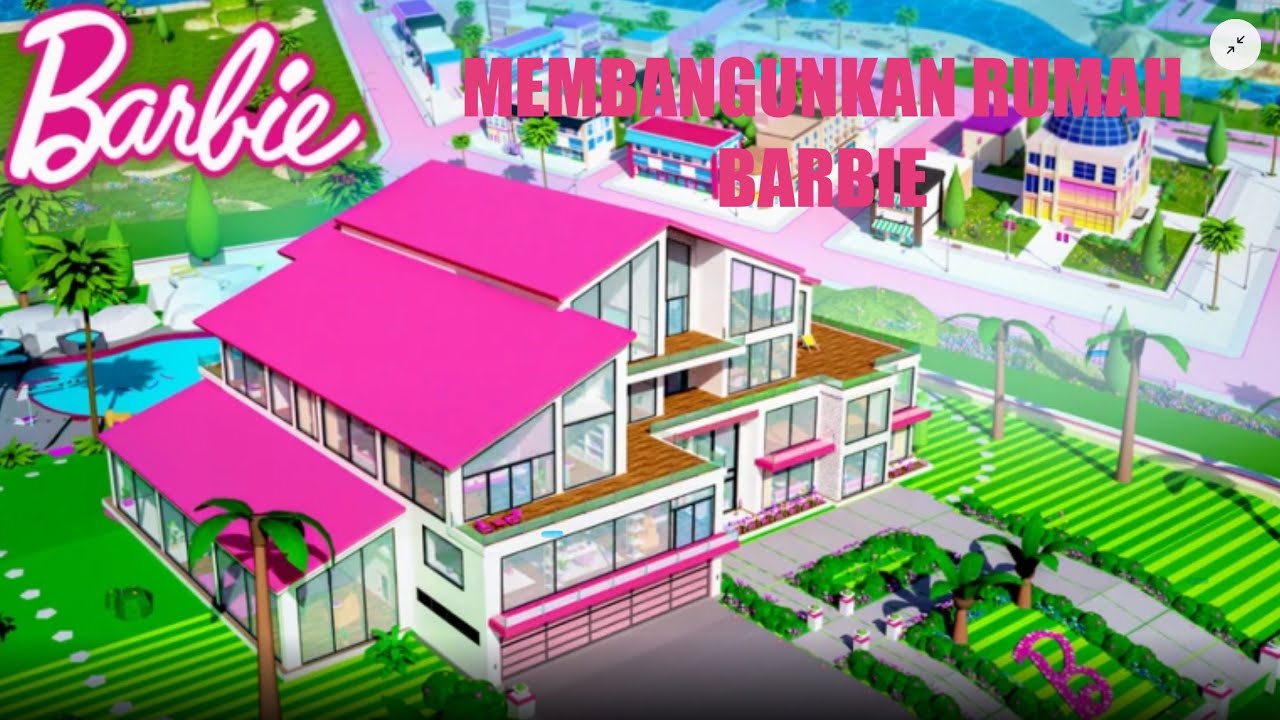 YOUKS BANTU MEMBANGUN RUMAH BARBIE TEMAN-TEMAN ‼️ BERMAIN ROBLOX 