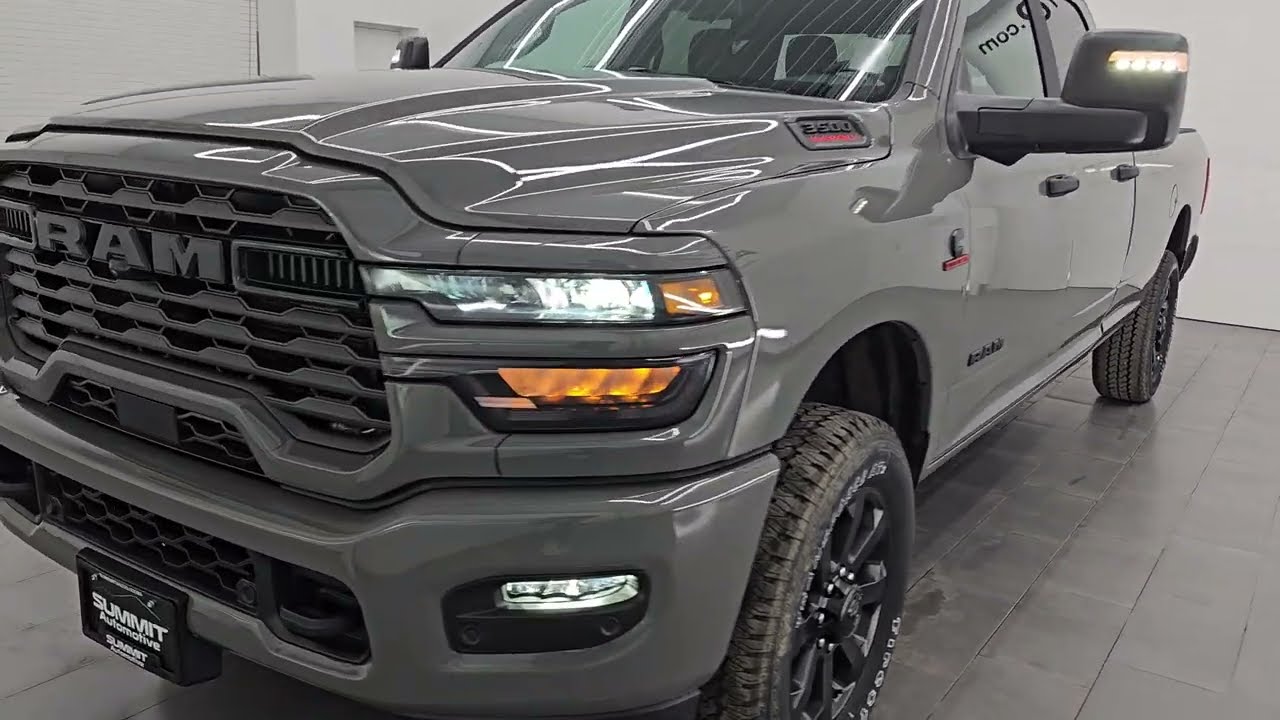 NEW 2026 RAM 3500 LONGBOX H.O. DIESEL CERAMIC GRAY NIGHT BIG HORN 26T61