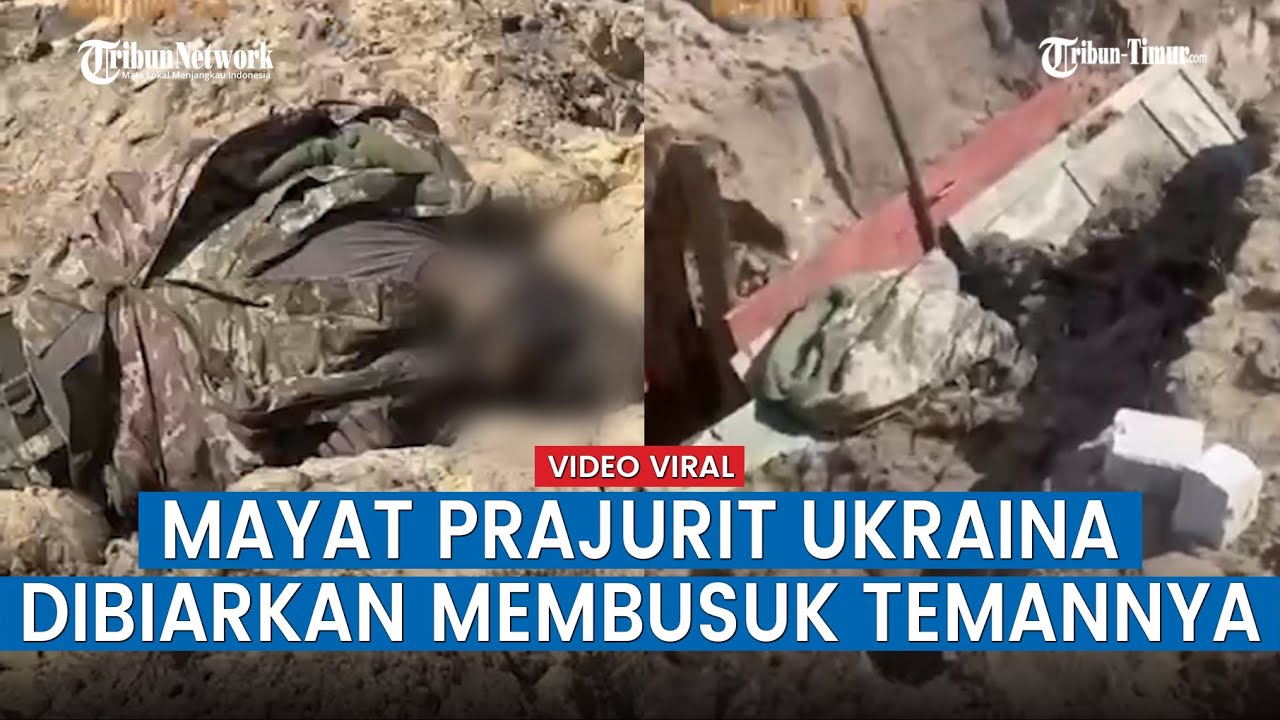 Mayat Prajurit Ukraina Membusuk di Rubizhne Belum Dievakuasi