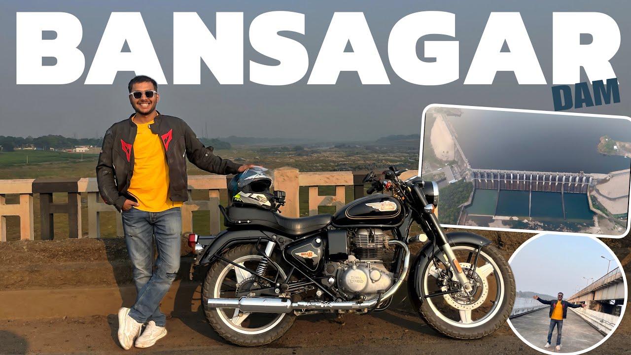 Bansagar Dam Ride on Bullet 350 | Scenic MP Road Trip!