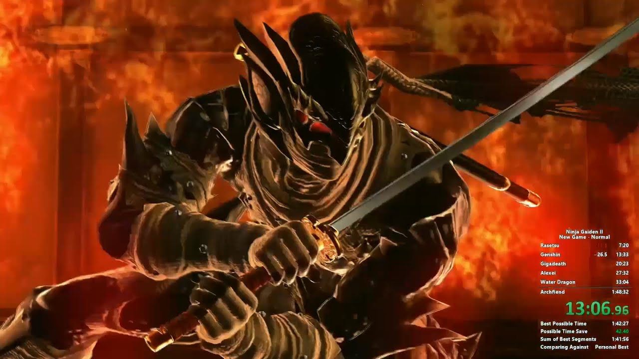 Ninja Gaiden 2 speedrun in 1:44:36  Xbox One X - New Game Normal