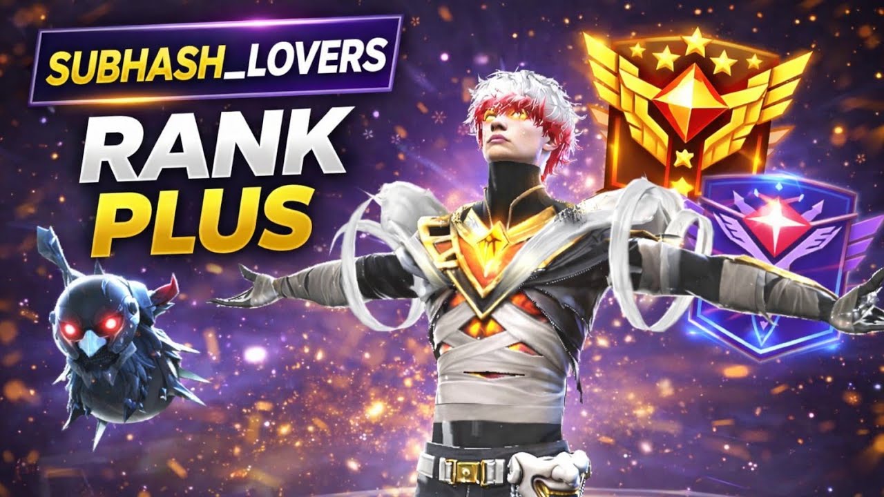 FREE FIRE LIVE 🔴Aaj HogaRANKER BRPUSH 🔥#FreeFireLive #FreeFireIndia #GamingLive #Booyah#YouTubeLive