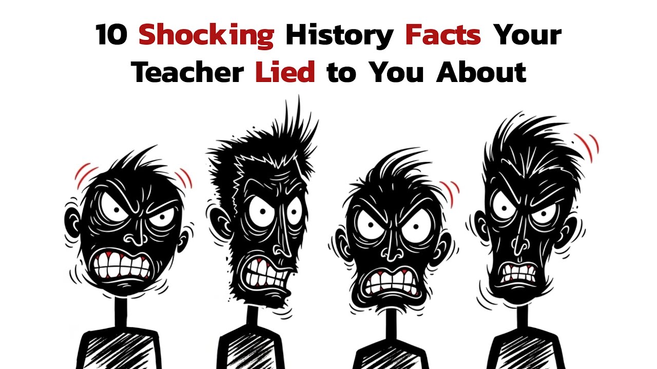 10 шокирующих исторических фактов, о которых вам солгал ваш учитель.