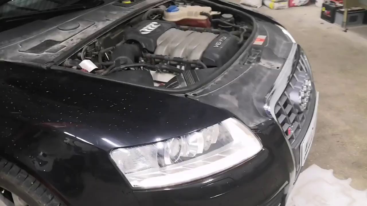 Ремонт Audi A6, 2.8 V6 2009г. Код ошибки P2070 ( 008304 ) изменение геометрии дроссельной заслонки.