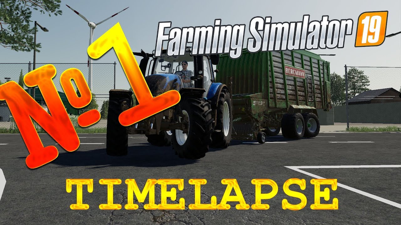 FS 19 - TIMELAPSE #1 - NF MARSCH - УБОРКА И КОНТРАКТЫ