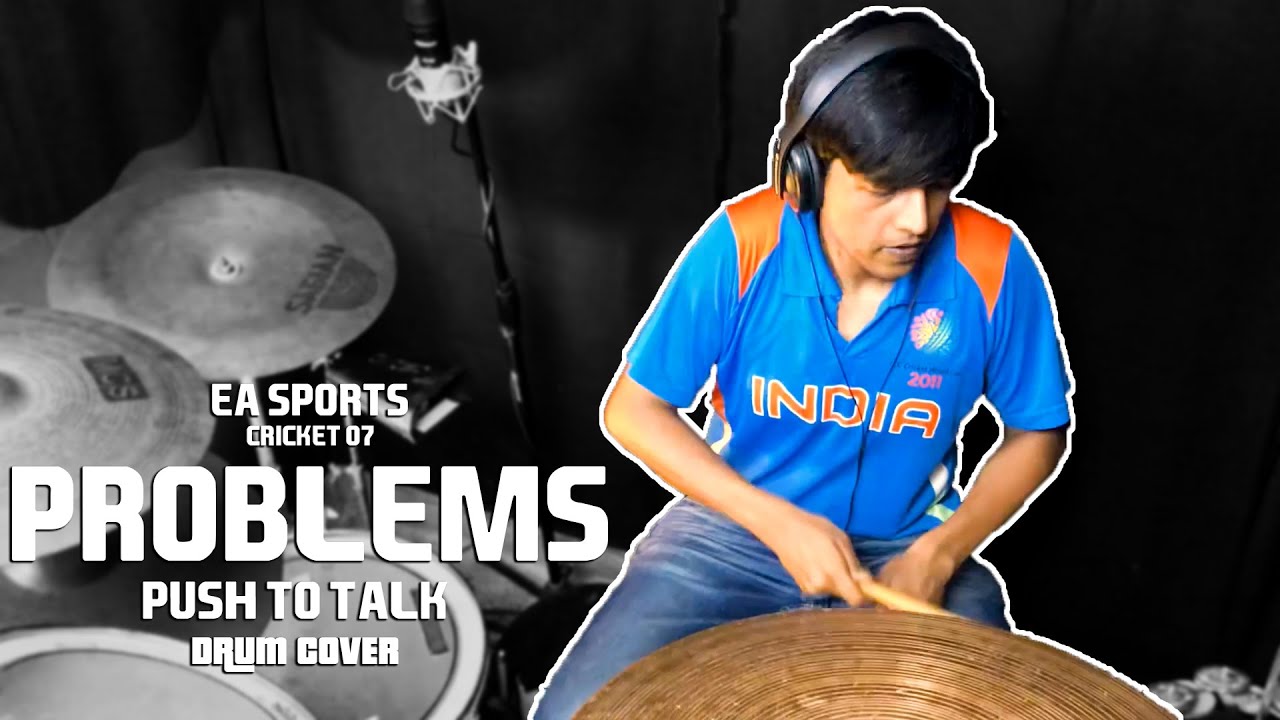 Happy World Music Day | 'Problems' by Push to Talk Drum Cover (Feat.Cricket 07)