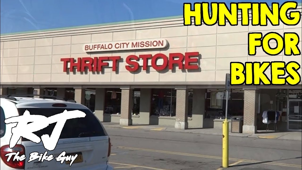 Thrift Store Bike Shopping Adventure Day