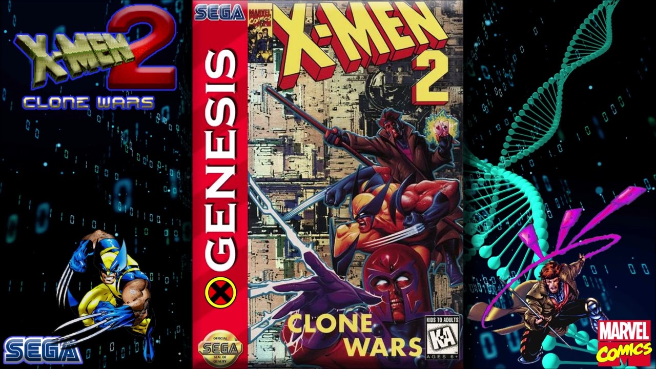 X-Men 2: Clone Wars 06 Outside Avalon (SEGA GEN/MD) - OST
