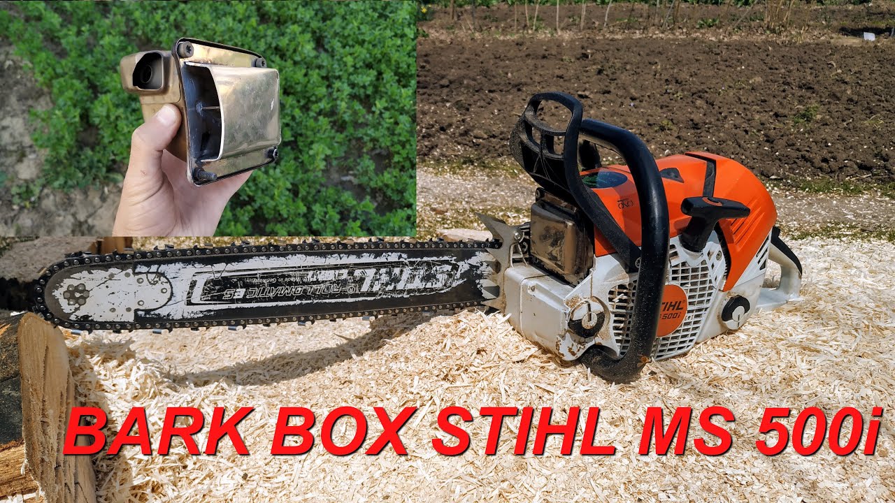 Bark Box muffler mod Stihl Ms 500i Made in Romania