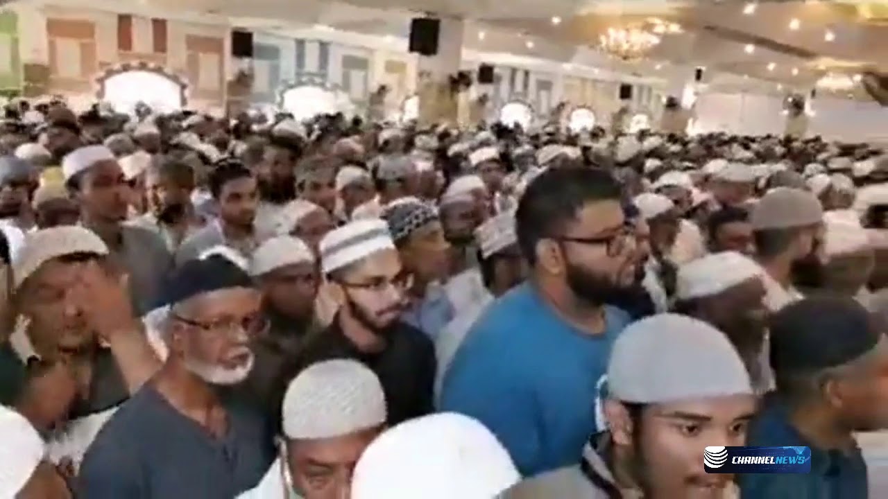 Les musulmans rendent un dernier hommage au Maulana Shameem Ashraf Azhari