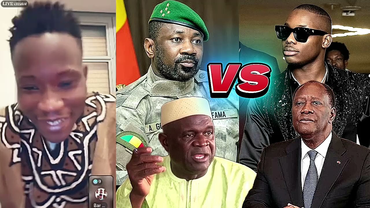 MORGANE FRAPPE SIDIKI DIABATÉ VS MAMADOU GASSAMA VS ALASSANE OUATTARRA VS ASSIMI GOITA
