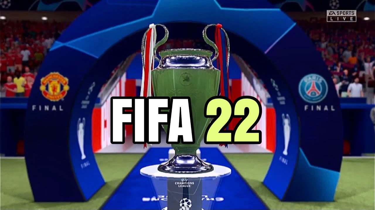 FIFA 22 EARLY ACCESS: MANCHESTER UNITED v PSG ⚽️ 4K UEFA CHAMPIONS LEAGUE FINAL ⚽️