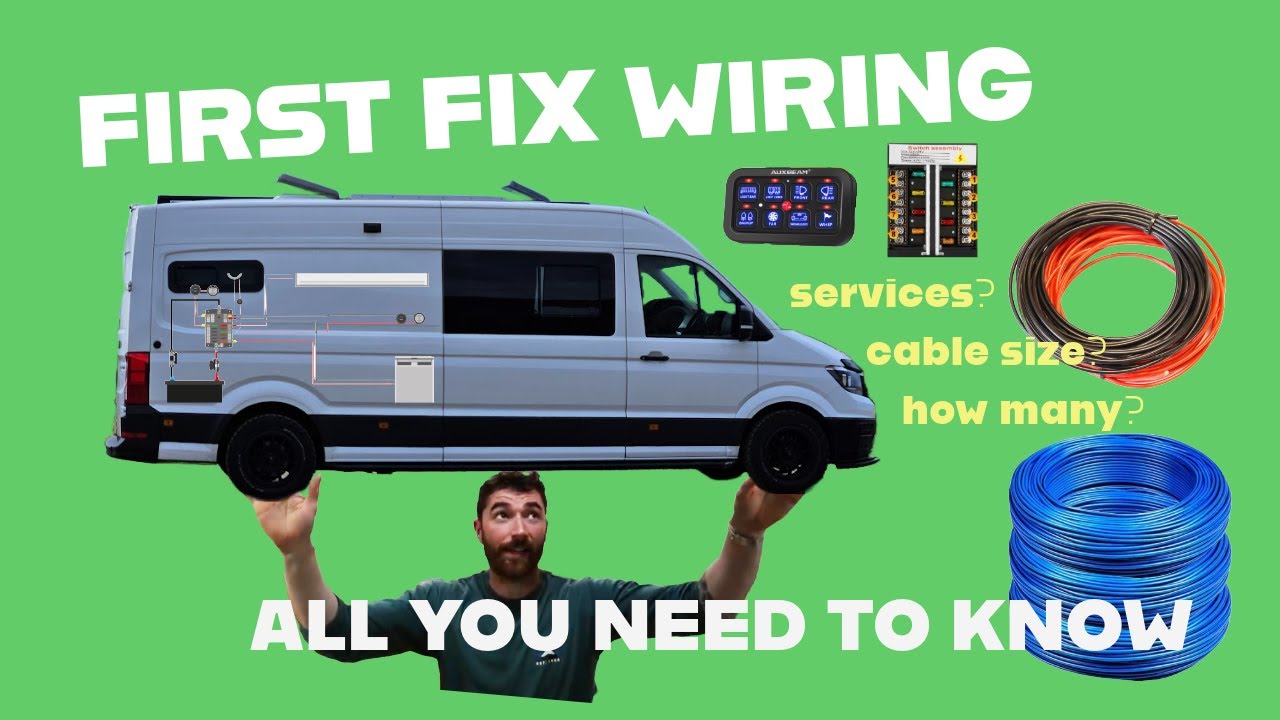 First Fix Campervan Wiring - Where And How To Run