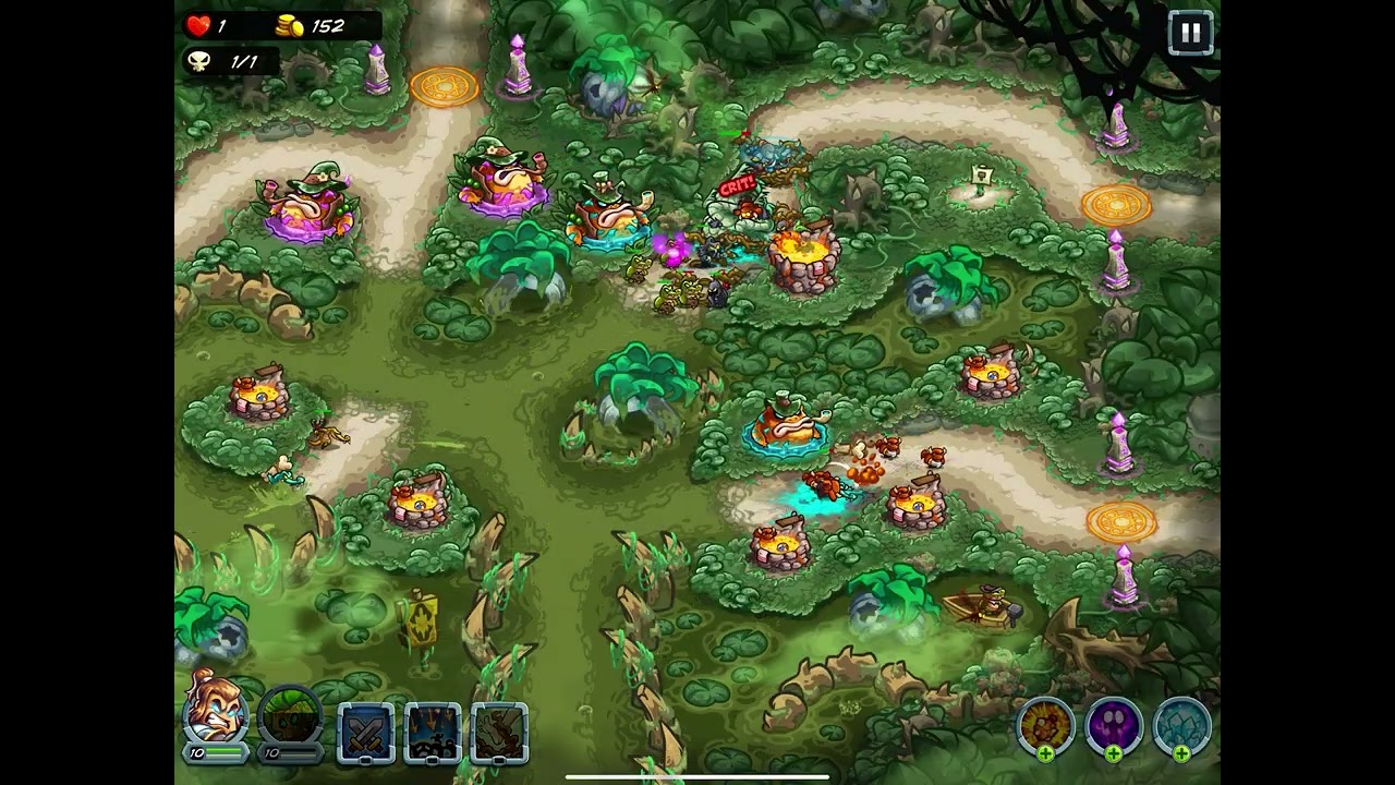 Kingdom Rush 5: Alliance - 21. The Sunken Ruins @ Impossible Iron Challenge 100% Guide