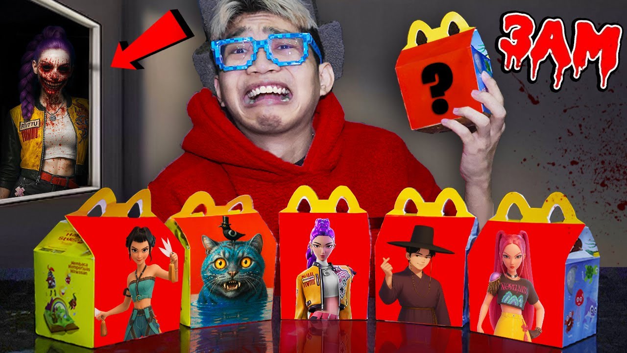 JANGAN PERNAH BELI SEMUA RUMI KPOP DEMON HAPPY MEAL Jam 3 PAGI!!!