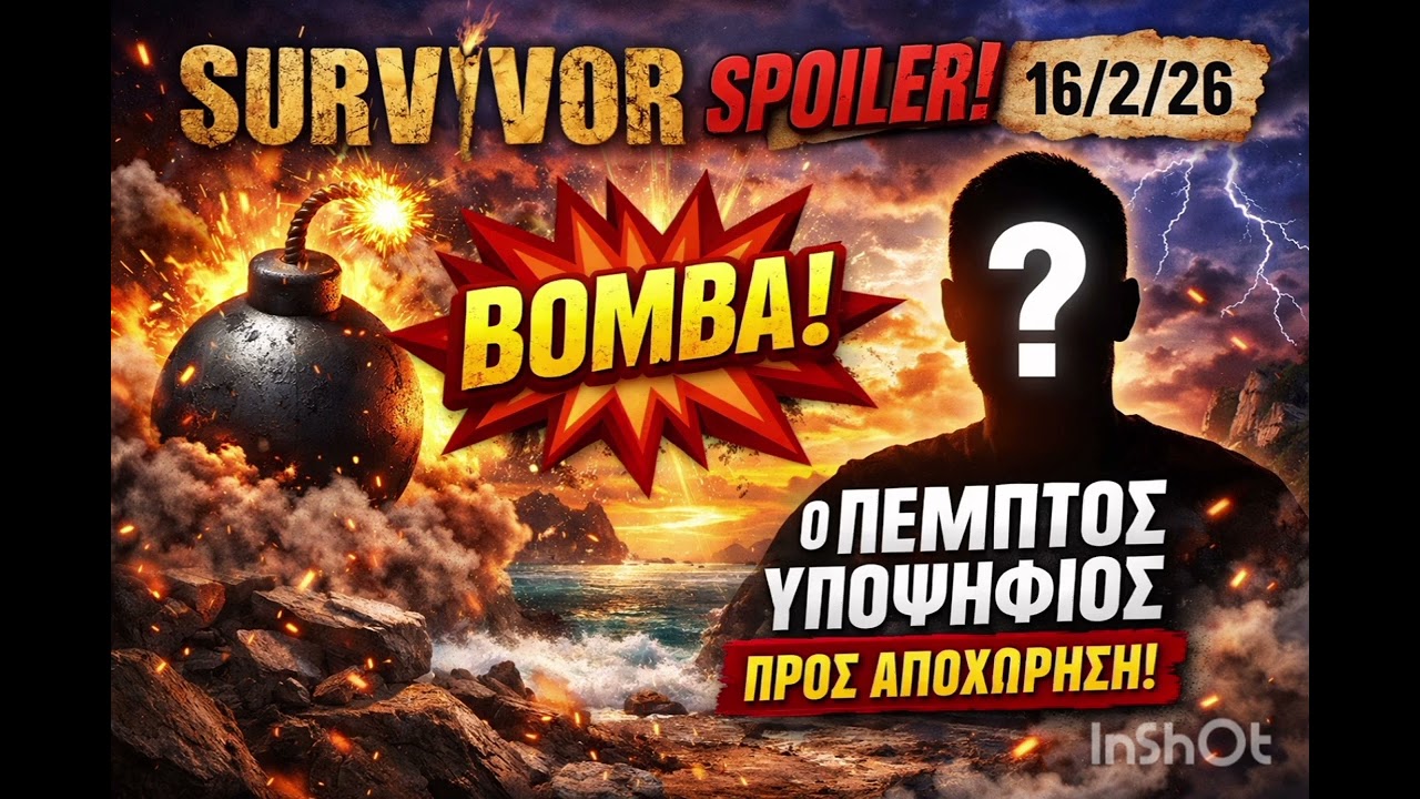 SURVIVOR SPOILER 16/2: ΑΥΤΟΣ ΕΙΝΑΙ Ο 5ος ΥΠΟΨΗΦΙΟΣ !!